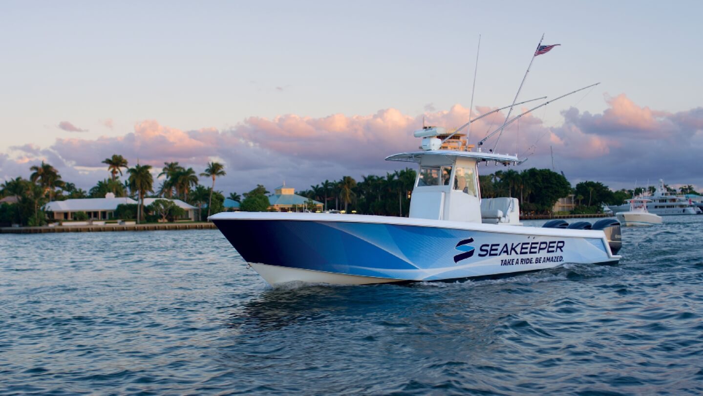 Seakeeper Demo Boat